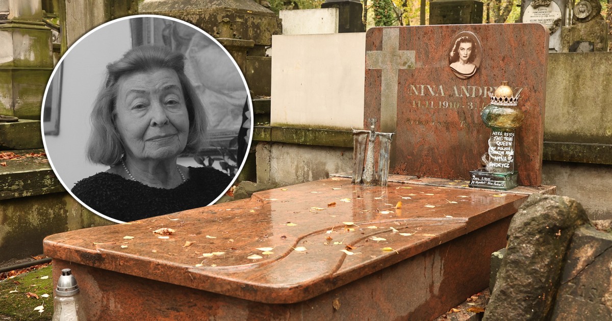 Jak wygląda grób Niny Andrycz? Jeden element na nagrobku królowej polskiego teatru wyciska łzy