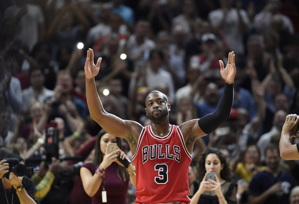 Liga NBA: Zwycięski powrót Wade'a do Miami. Bulls wygrali z Heat