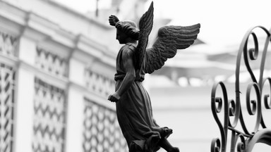 Barokowy anioł, wpisany na listę strat wojennych - odnaleziony