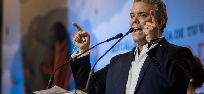 Kolumbia ma nowego prezydenta. Ivan Duque już zapowiada rewizję porozumienia pokojowego z FARC. Lewica apeluje o "zdrowy rozsądek"