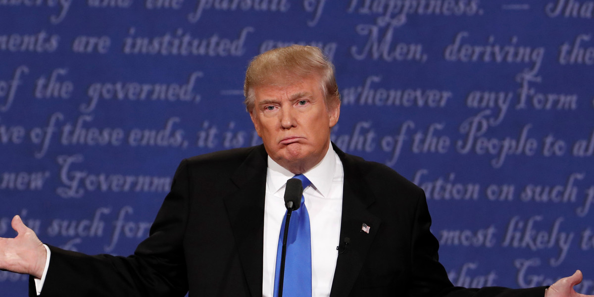 Commission on Presidential Debates: Donald Trump had a faulty mic in first debate