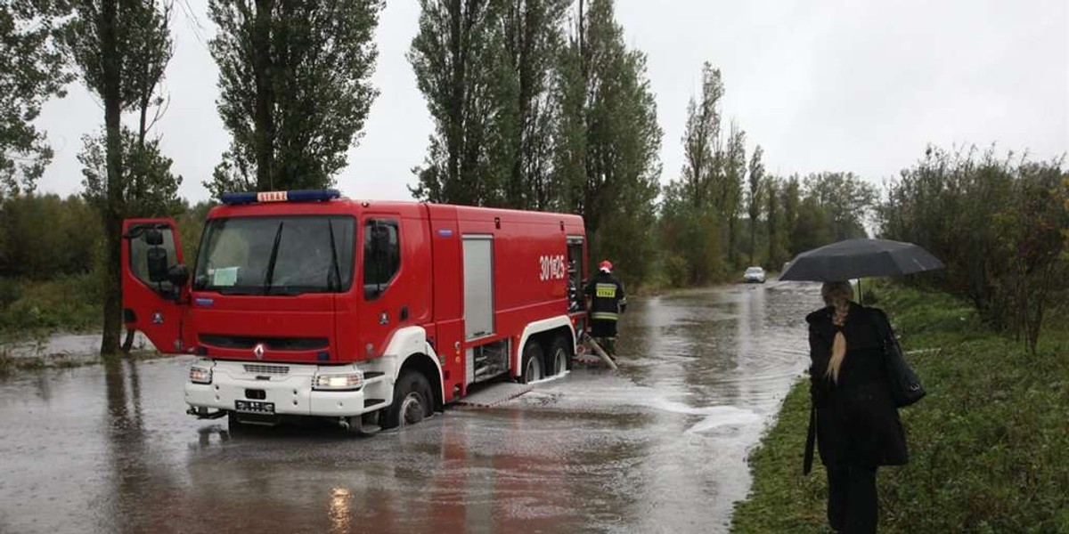 Ulewy paraliżują Trójmiasto