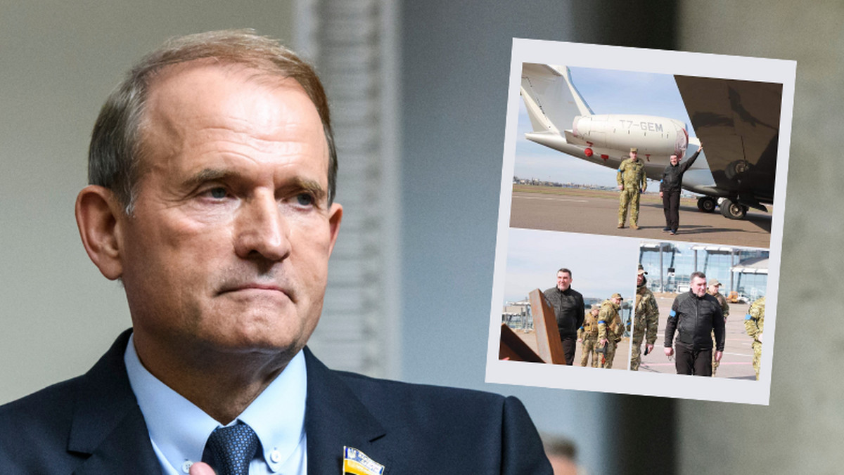 Inwazja Rosji na Ukrainę. Ukraińcy zabrali samolot Wiktora Medwedczuka