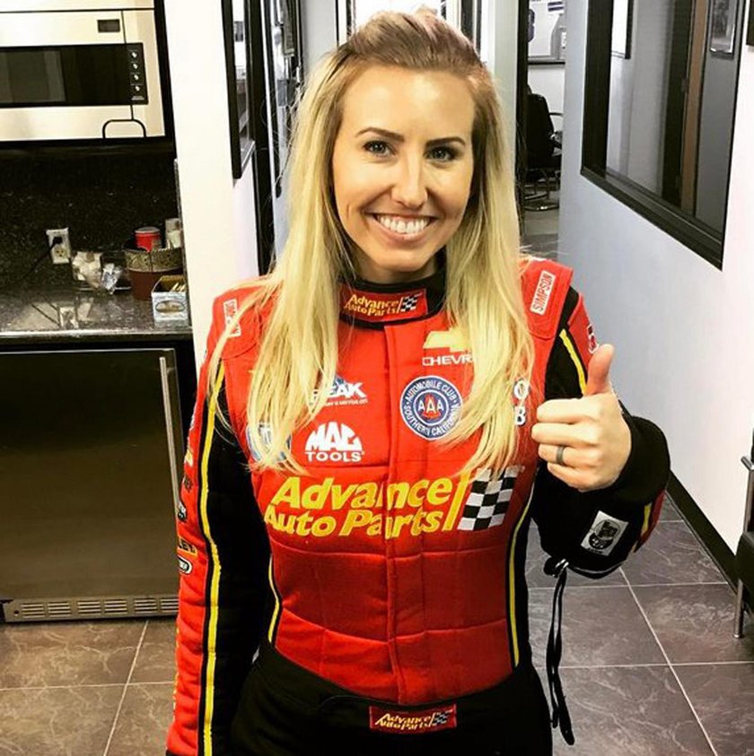 Courtney Force miała przerażający wypadek