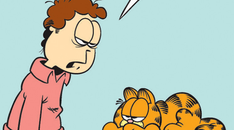 Nehezen indult a nap Garfieldéknál