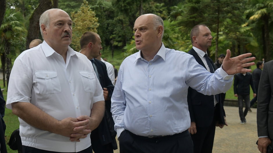 Wizyta białoruskiego przywódcy Aleksandra Łukaszenki w Abchazji