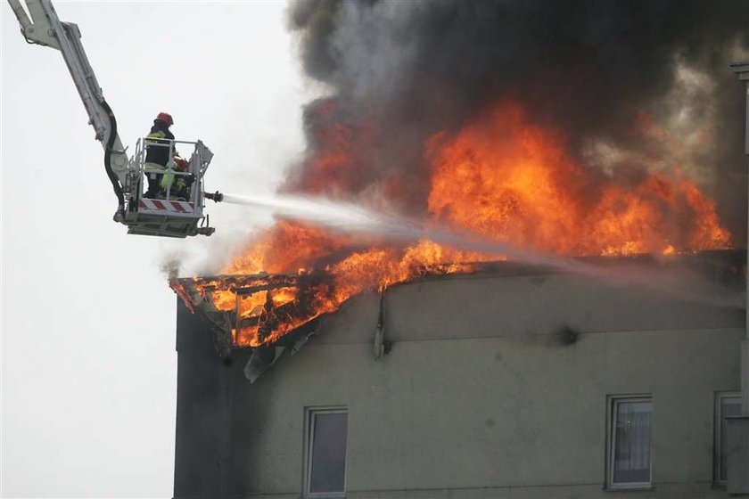 Pożar na Flisa