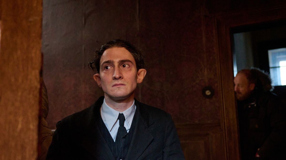 Idan Weiss jako Franz Kafka w filmie Agnieszki Holland