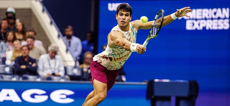 Carlos Alcaraz śledzi wszystkie wyniki US Open