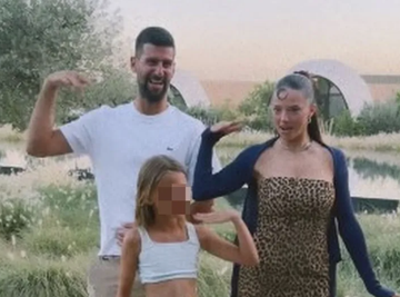 NEOČEKIVAN SUSRET KOJI JE ZAPALIO MREŽE: Pobednica Evrovizije srela Novaka Đokovića i njegovu ćerku, a onda je usledio čuveni ples (VIDEO)