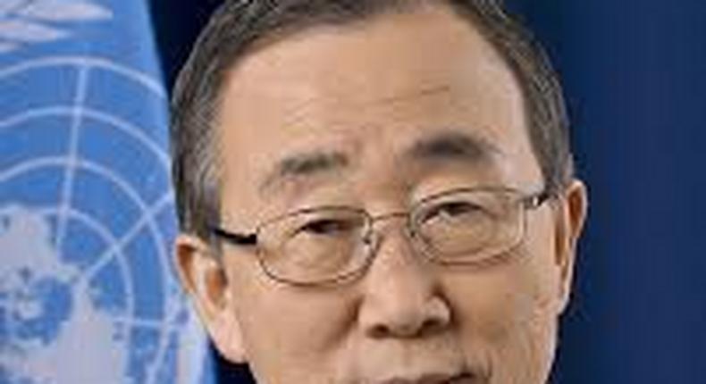 Ban Ki-Moon lays UN House bombing commemorative wreath, decries terrorism