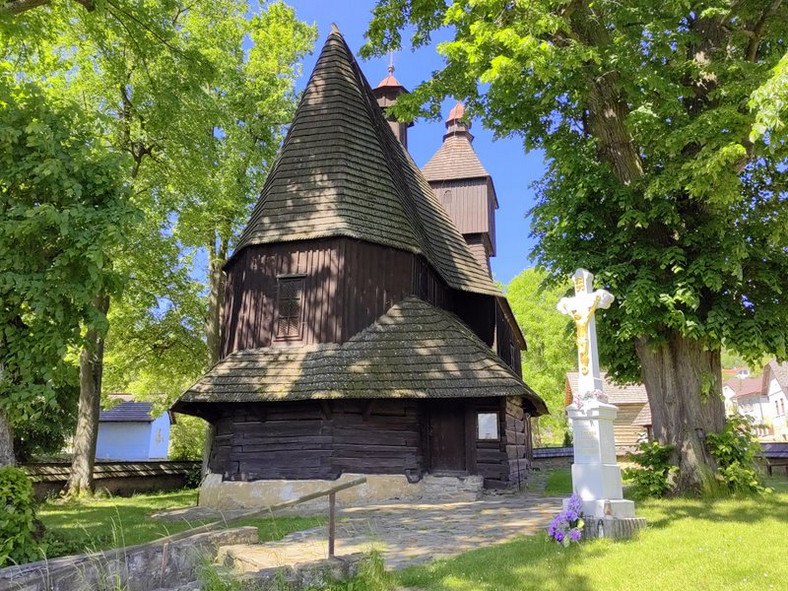 Slowacja Kosciol sw Franciszka z Asyzu w Hervartowie zabytek z listy UNESCO foto Albin Marciniak 1