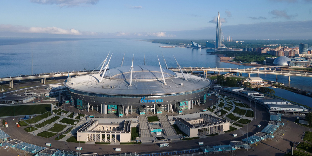 Ten rosyjski stadion nazywany jest pomnikiem korupcji.