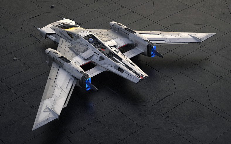 Porsche Tri-Wing S-91x Pegasus Starfighter