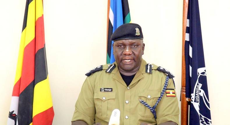 Fred Enanga, the police spokesperson 