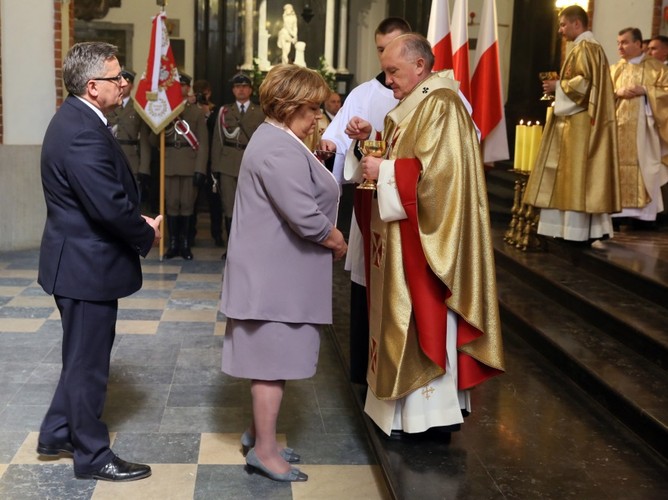 Anna i Bronisław Komorowscy