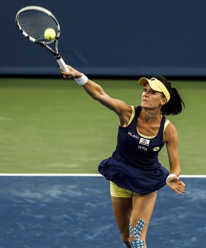 Nowa sukienka przynosi szczęście Agnieszce Radwańskiej