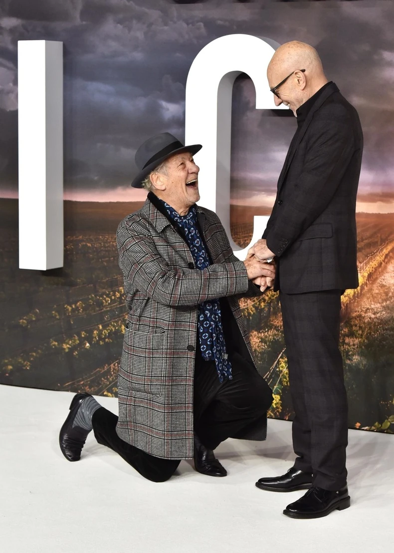 Gej poljubac - Ijan Mekelen i Patrik Stjuart