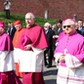 Od lewej: metropolita krakowski abp Marek Jędraszewski, przewodniczący Konferencji Episkopatu Polski abp Stanisław Gądecki, bp Artur Miziński oraz arcybiskup senior archidiecezji krakowskiej kardynał Stanisław Dziwisz