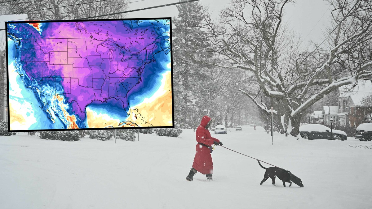 Ekstremalna bomba mrozu uderza w USA, temperatura spadnie do -40 st. C [Źródło: Onet]