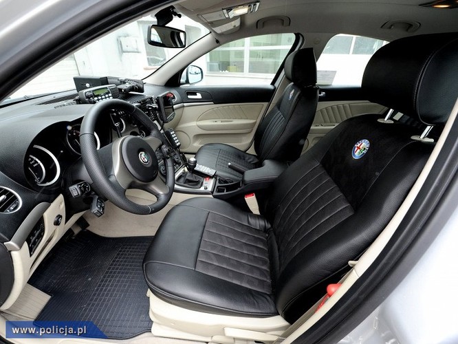 Alfa Romeo - nowa broń policji