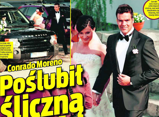 Conrado Moreno ożenił się!