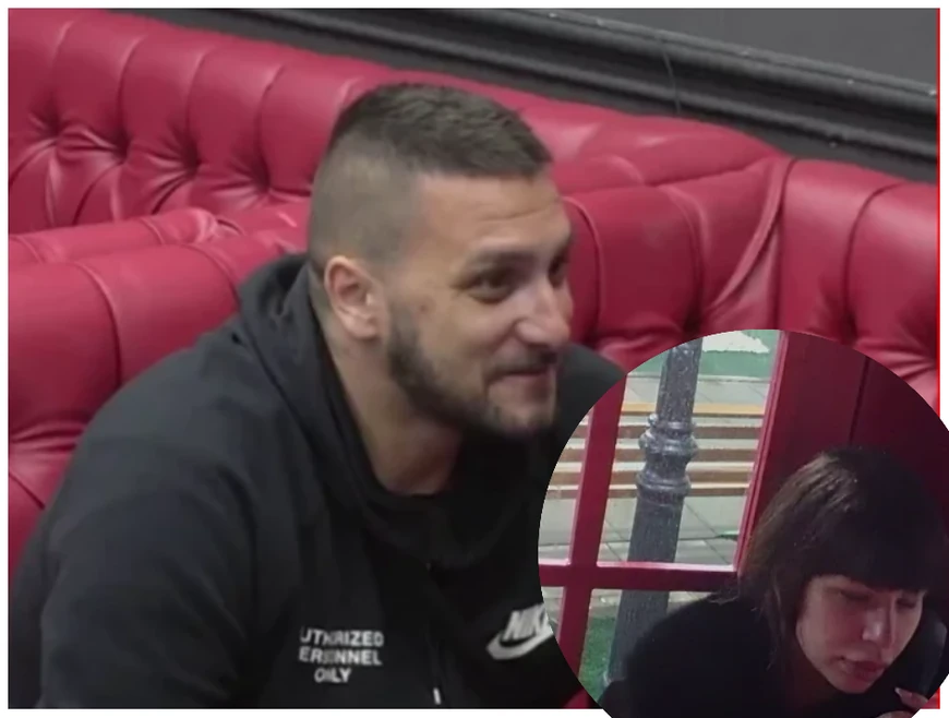 Lazar Čolić Zola i Miljana Kulić (Foto: Screenshot TV Pink)