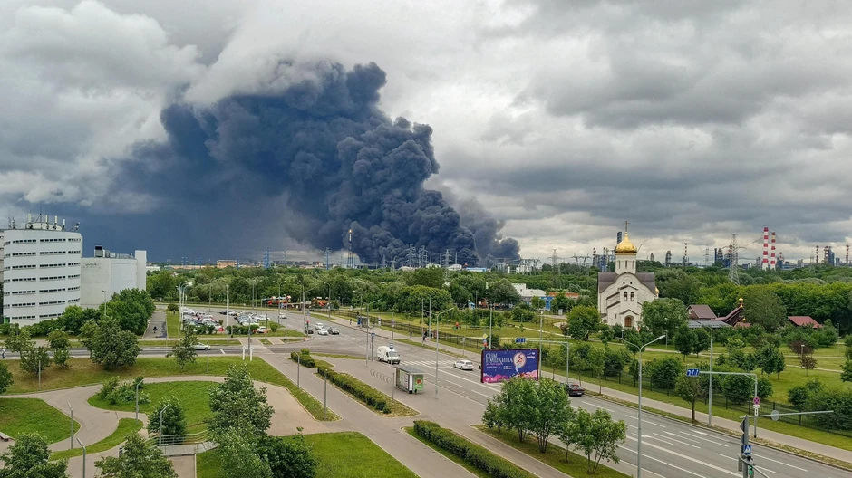 Ukrajinske rakete i dronovi gađali su rafinerije u Rusiji, neke i u blizini Moskve | Foto: Reuters