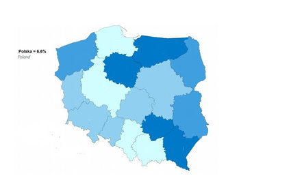 Niskie bezrobocie w Polsce to swego rodzaju fikcja. Ta mapa pokazuje, gdzie jest najgorzej