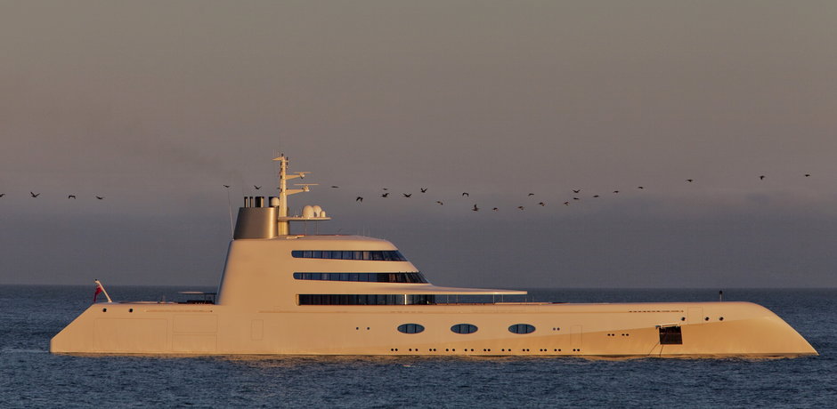 Jacht oligarchy jest uznawany za jeden z największych na świecie