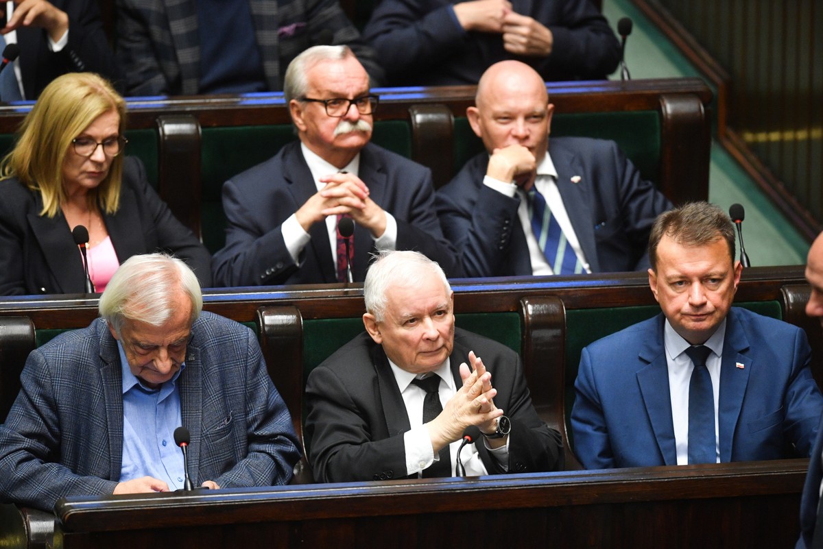 Ryszard Terlecki, Jarosław Kaczyński, Mariusz Błaszczak