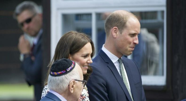 Britain's Prince William and Catherine, dutchess of Cambridge, are on a five-day charm offensive tour of Poland and Germany
