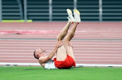 Marcin Lewandowski: Przez 'kosmiczne' buty miałem problem z łydką