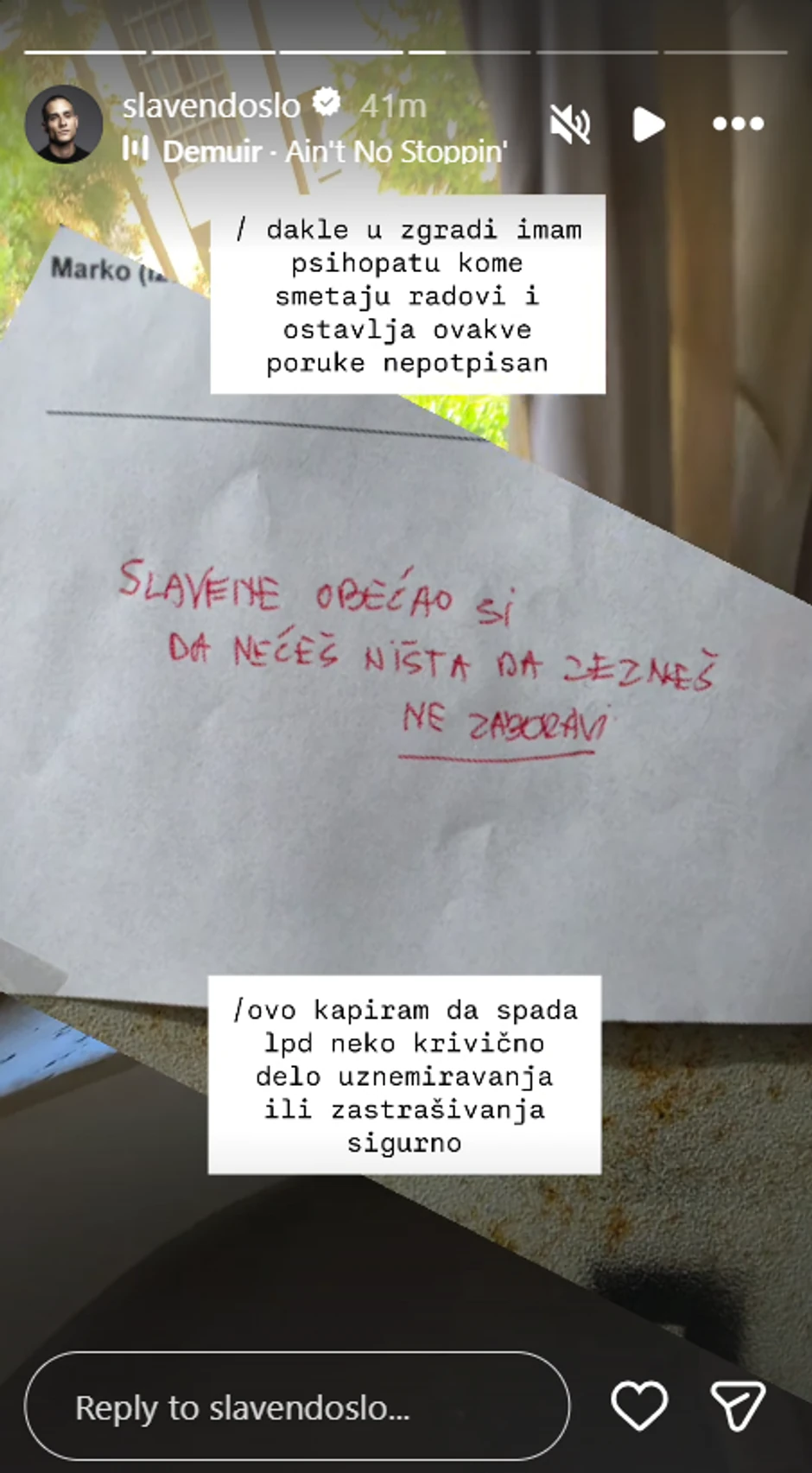 Slaven Došlo pokazao kakve poruke dobija