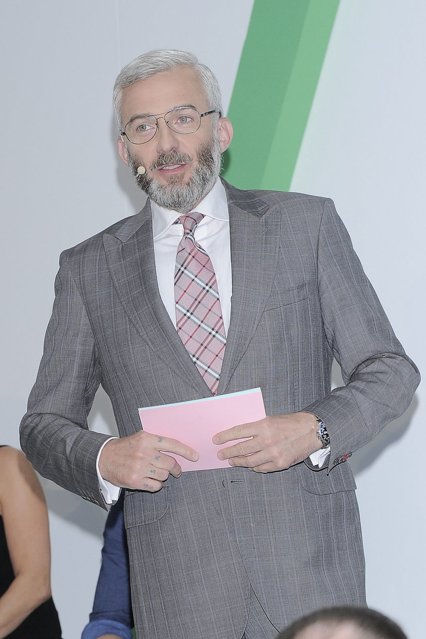Hubert Urbański na prezentacji ramówki TTV