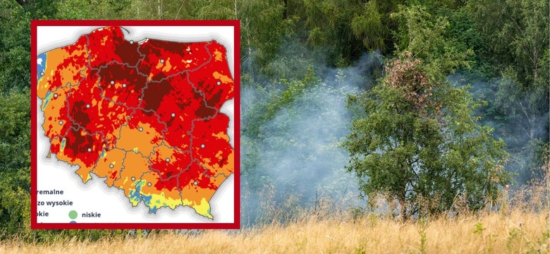 Większość Polski na czerwono. IMGW ostrzega przed "ekstremalnym zagrożeniem"