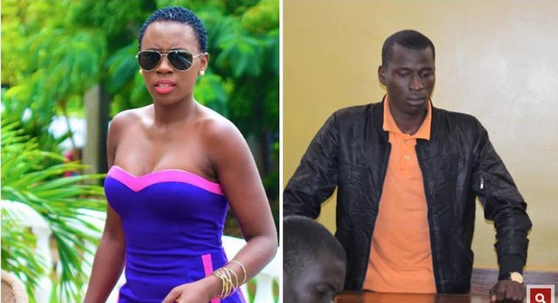 Singer Akothee with Nyakundi. Nyakundi responds to Akothee’s explosive post after she lectured him