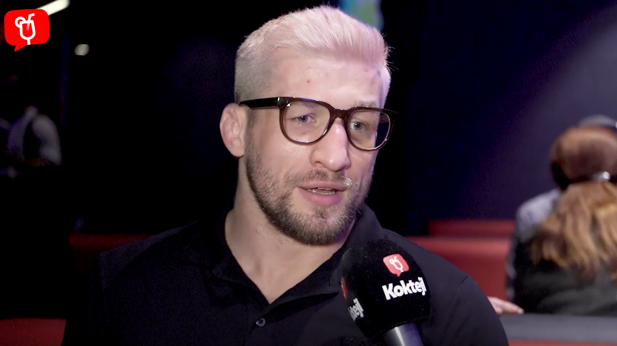 David “Pink Panther” Kozma na premiére filmu Bojovník.