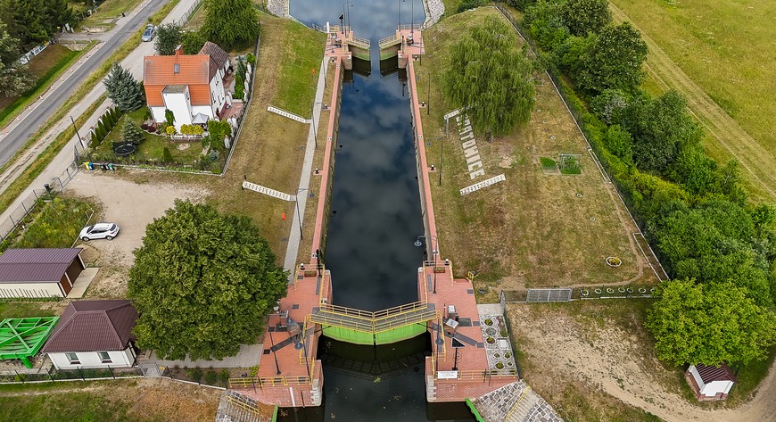 Otwarcie śluzy dla pieszych i rowerzystów ułatwi życie mieszkańcom Wielkiej Wyspy i Opatowic