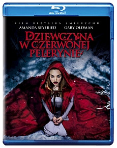 "Dziewczyna w czerwonej pelerynie" - okładka Blu-ray