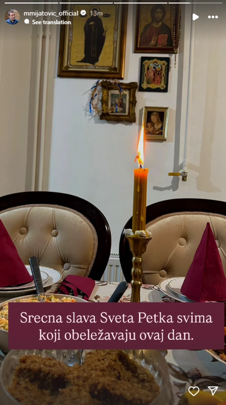 Mladen Mijatović objava