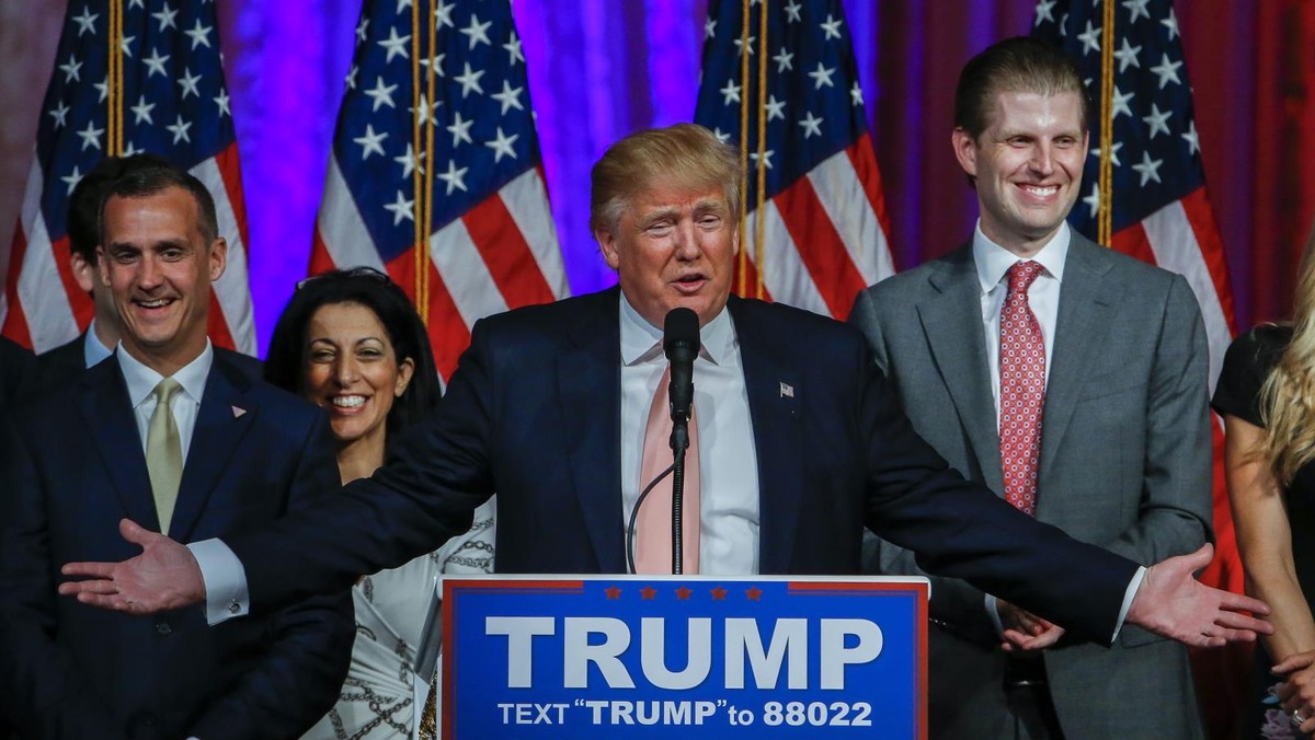 Donald Trump in Palm Beach, Florida