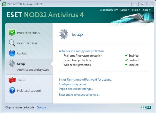 ESET NOD32 Antivirus 4.2 (wersja beta)