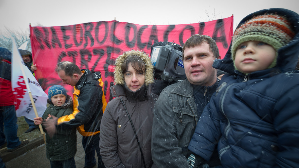 Łódź: pikieta przeciw zwolnieniom w Coca-Coli