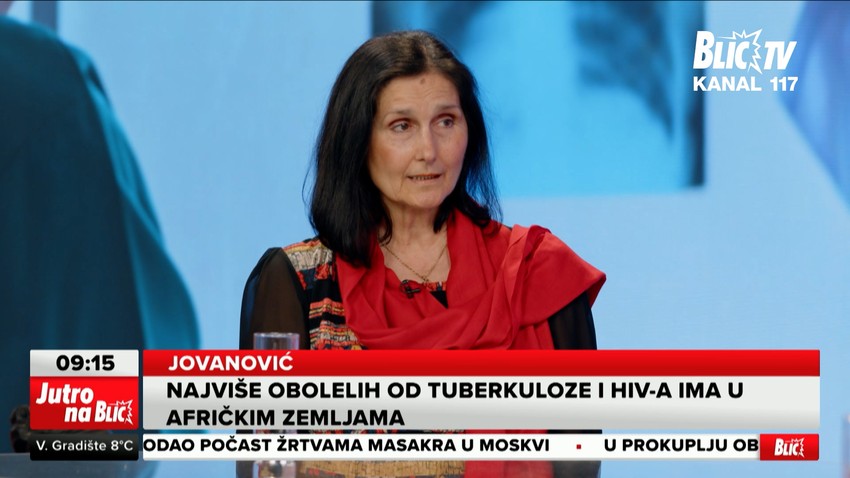 Profesor dr Dragana Jovanovć, pulmolog