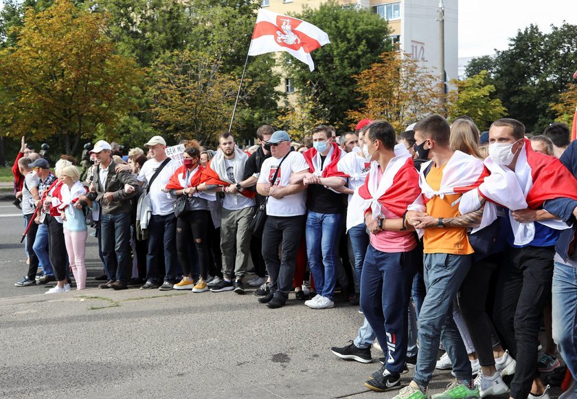 Kolejny nerwowy dzień na Białorusi. Zatrzymano kilkaset osób