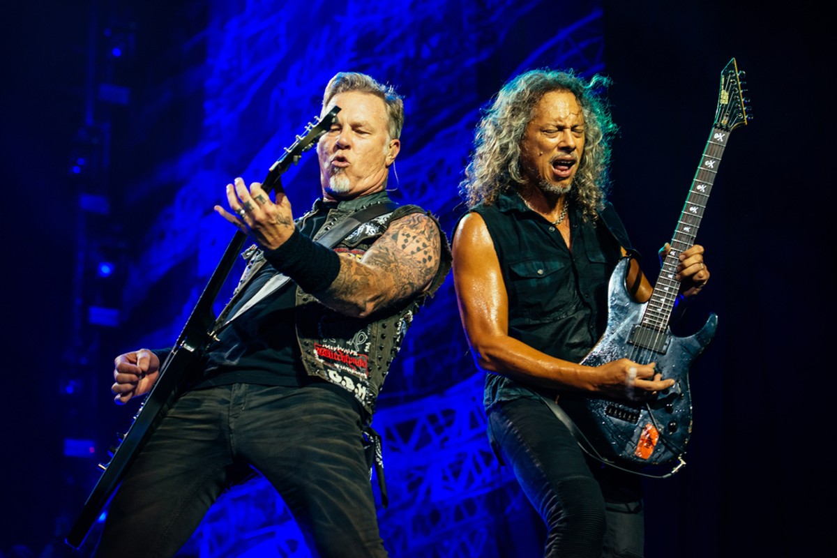 Metallica na koncercie w Moskwie, rok 2010