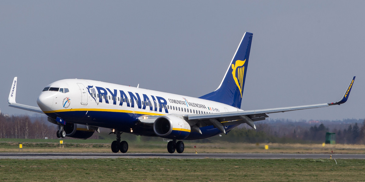 Ryanair wydłuża czas rezerwacji o połowę