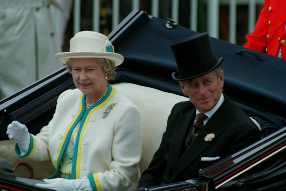 Royal Ascot 1993: Elżbieta II i książę Filip