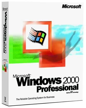 Windows 2000 Professional (17-02-2000), cena: 300 USD, procesor: Pentium/133 MHz, pamięć: 32 MB. (Fot. Chip.pl)